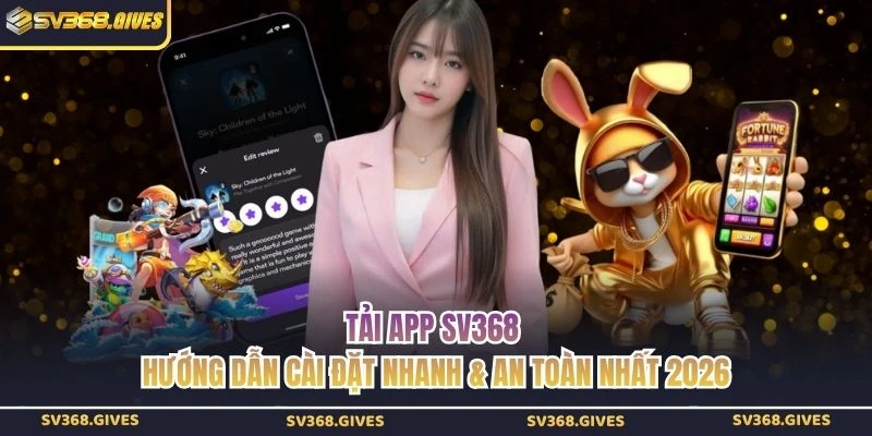 Tải App SV368 | Hướng Dẫn Cài Đặt Nhanh & An Toàn Nhất 2026