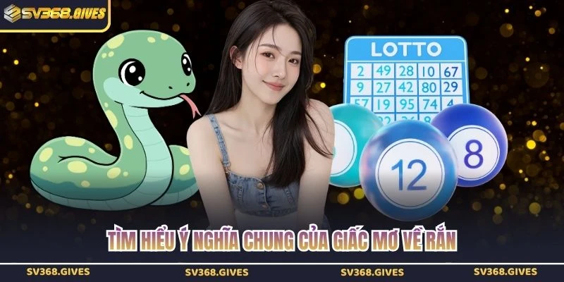 Tìm hiểu ý nghĩa chung của giấc mơ về rắn